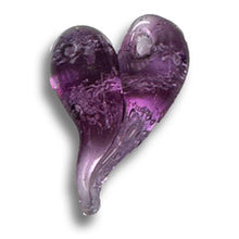 Load image into Gallery viewer, Glass Heart Cremation Pendant