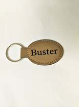 Load image into Gallery viewer, Leather Keychain