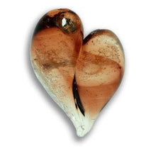 Load image into Gallery viewer, Glass Heart Cremation Pendant