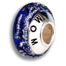 Load image into Gallery viewer, deep blue pandora bead