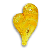 Load image into Gallery viewer, Glass Heart Cremation Pendant