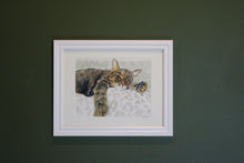 Load image into Gallery viewer, Hand Painted Water Color Pet Portrait