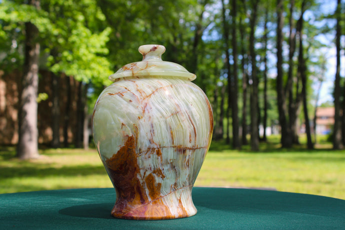 Marble Vase-Green