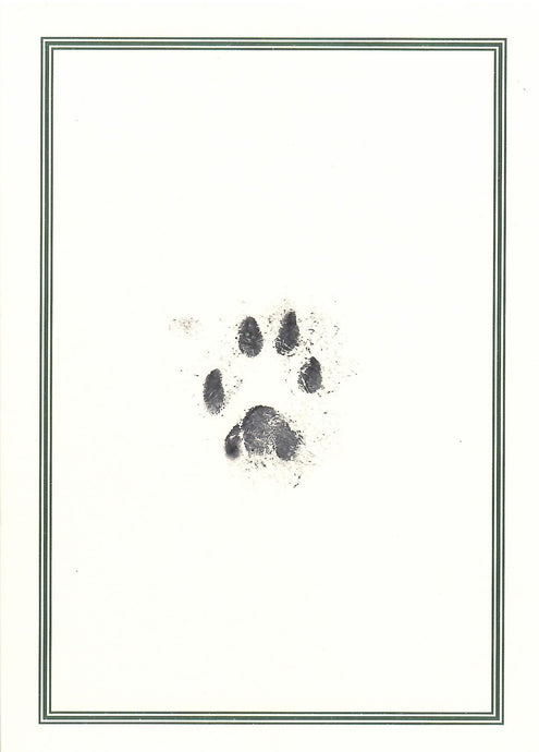Ink Nose or Paw Print
