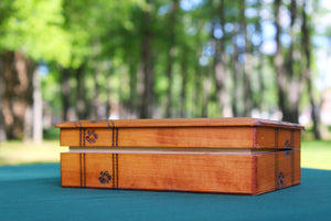 Crossing Prints Wooden Memento Box