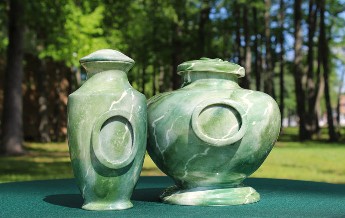 Jade Boehm Picture Vase
