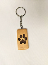 Load image into Gallery viewer, Wooden Keychain