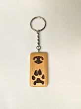 Load image into Gallery viewer, Wooden Keychain