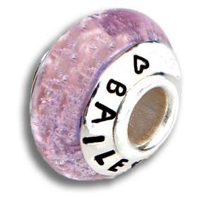 Pink Clouds Pandora Bead